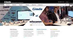 Desktop Screenshot of giadatech.com